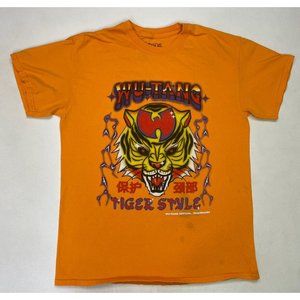 Wu-tang | Shirts | Wutang Tiger Style Graphic Tshirt Men Adult Medium  Yellow Rap Music | Poshmark